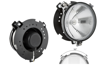 лампа XENON 12V, пыльник, монтажная пластина, электронный блок, разъем AMP SuperSeal