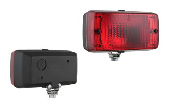 лампа P21W 12V, провод 0,3 м, разъем AMP Faston
