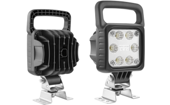 Фара LED рабочего света с кронштейном omega и разъeмом Deutsch DT04-2P в корпусе