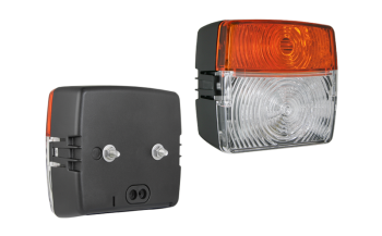 Передняя фара (свет: габаритный, передне-боковой указатель поворота)