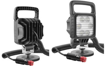 2500лм - модуль LED 12V-24V, провод спиральный 8 м, штекер прикурива, ручка