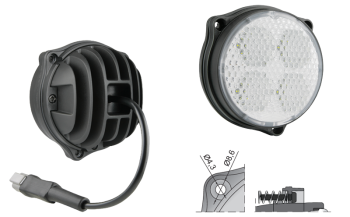 угол пучка 58°, 1500лм - модуль LED 12V-24V, провод 0,15 м