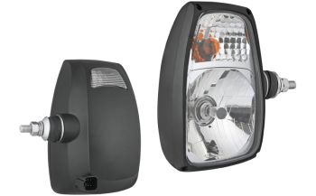 K1 - лампа H4 12V, лампа W5W, лампа PY21W 12V, корпус-боковое крепление
