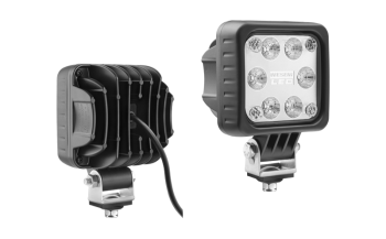 Фара LED рабочего света с проводом - синяя