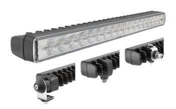 Фара LED рабочего света с габаритным огнем и кронштейнами крепления: задним, нижним, боковым