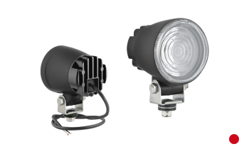 Фара LED специального назначения с проводом - красная