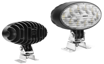 Фара LED рабочего света с кронштейном omega и разъeмом AMP SuperSeal в корпусе