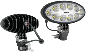 Фара LED рабочего света с держателем CAR1 и разъeмом Deutsch DT04-2P в корпусе