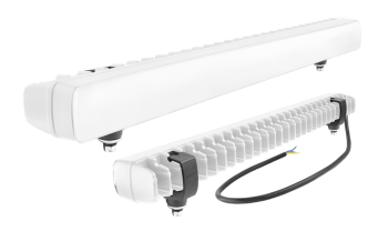 Фара LED рабочего света с габаритным огнем и нижним крепежным кронштейном