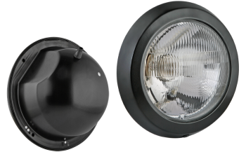лампа R2 12V, лампа T4W, пыльник, ручной корректор, провод 0,45 м