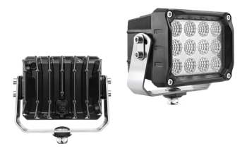 Фара LED рабочего света с нижним креплением и разъeмом Deutsch DT04-2P в корпусе