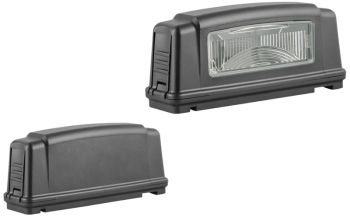 Освещение номерного знака