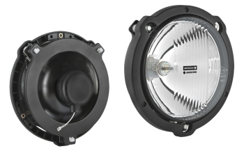 Фара дальнего света для автоспорта Ø180 с рамкой