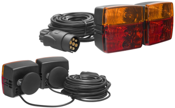 Комплект задних универсальных фонарей с магнитами