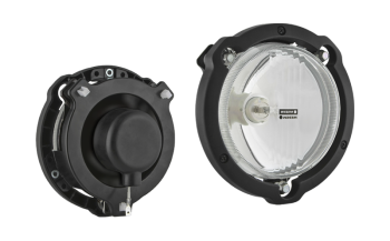 Фара дальнего света для автоспорта Ø122 с рамкой