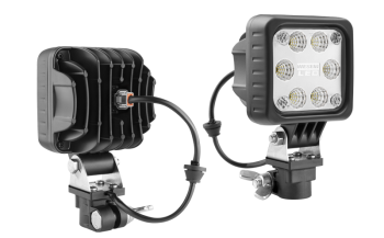 2500лм - модуль LED 12V-24V, провод 0,22 м, разъем DT06-2S, разъем DIN 72591