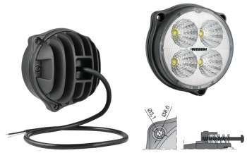 угол пучка 58°, 2000лм - модуль LED 12V-24V, провод 0,5 м