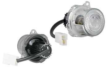 лампа R5W 12V, провод 0,1 м, разъем AMP Faston