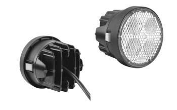 Фара LED рабочего света с проводом (крепление - 2 защелки)