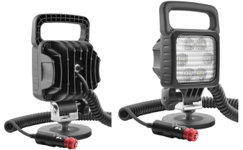 1500лм - модуль LED 12V-24V, провод спиральный 8 м, штекер прикурива, ручка