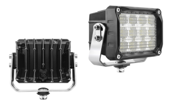 Фара LED рабочего света с нижним креплением и разъeмом Deutsch DT04-2P в корпусе