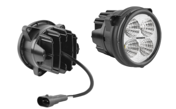 Фара LED рабочего света с разъeмом HB3 2P Cap на проводе (крепление на 3 шурупа)