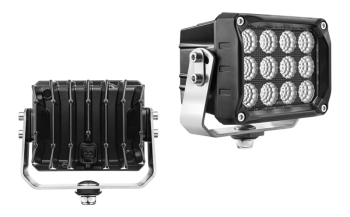 Фара LED рабочего света с нижним креплением и разъeмом Deutsch DT04-2P в корпусе