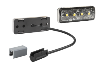 модуль LED 12V-24V, провод 0,5 м, быстрый разъем