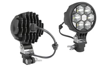 2500 лм - модуль LED 12V-24V, провод 0,22 м, защитная решетка, разъем DIN 72591